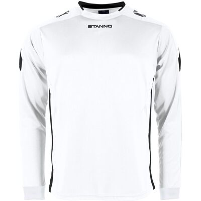 Maillot manches longues enfant Stanno Drive Match Blanc 12 ans - Publicité Maillot manches longues enfant Stanno Drive Match Blanc 12 ans - Publicité