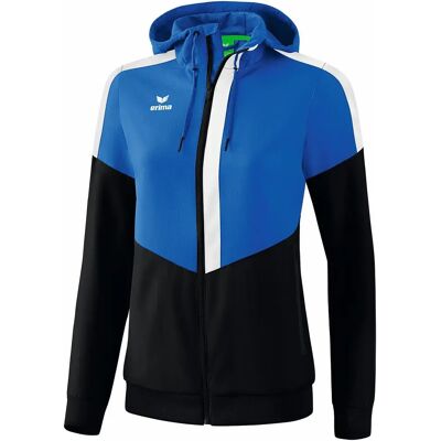 Veste à capuche femme Erima Tracktop Squad Bleu 36 - Publicité Veste à capuche femme Erima Tracktop Squad Bleu 36 - Publicité