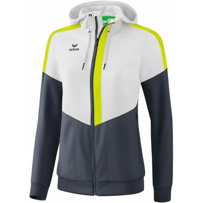 Veste à capuche femme Erima Tracktop Squad Blanc 38 - Publicité Veste à capuche femme Erima Tracktop Squad Blanc 38 - Publicité