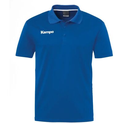 Chemise polo bleue Kempa XXL - Sport Unisexe - Publicité Chemise polo bleue Kempa XXL - Sport Unisexe - Publicité