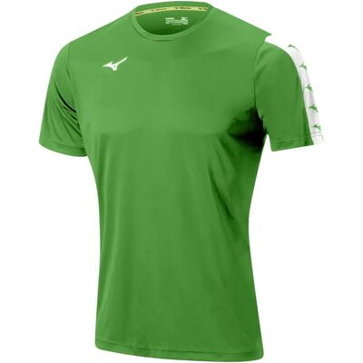 Mizuno Nara Tee Vert 2XL Homme - T-shirt - Publicité Mizuno Nara Tee Vert 2XL Homme - T-shirt - Publicité
