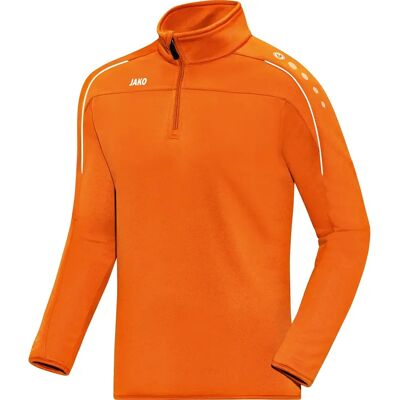 JAKO Ziptop Classico - T-shirt de sport orange pour hommes - Publicité JAKO Ziptop Classico - T-shirt de sport orange pour hommes - Publicité