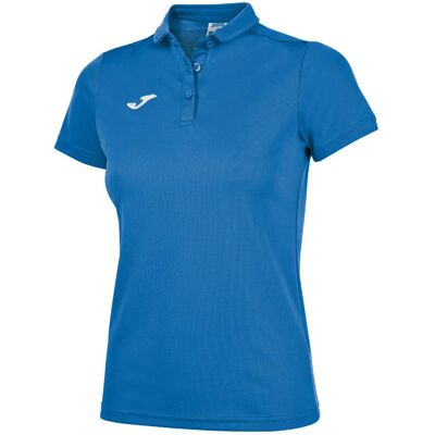 Polo Bleu à Manches Courtes pour Femme - Vêtements - Publicité Polo Bleu à Manches Courtes pour Femme - Vêtements - Publicité