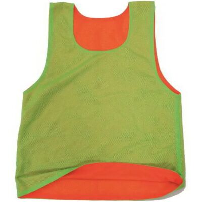 Chasuble d'entraînement réversible enfant PowerShot Vert TU - Publicité Chasuble d'entraînement réversible enfant PowerShot Vert TU - Publicité