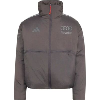 Adidas Doudoune matelassée Audi Formula One Team Engineers & Marketing Gris M - Publicité Adidas Doudoune matelassée Audi Formula One Team Engineers & Marketing Gris M - Publicité