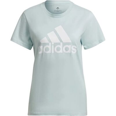 T-shirt Adidas HL2027 Turquoise pour Toute l'Année - Vêtements de Sport - Publicité T-shirt Adidas HL2027 Turquoise pour Toute l'Année - Vêtements de Sport - Publicité