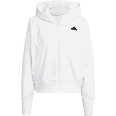 Sweatshirt à capuche zippé femme adidas Z.N.E. Blanc XL - Publicité Sweatshirt à capuche zippé femme adidas Z.N.E. Blanc XL - Publicité