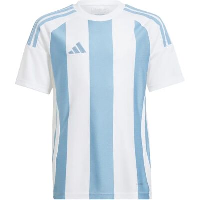 Adidas - Striped 24 - Bleu - Enfants - Maillot de football - Publicité Adidas - Striped 24 - Bleu - Enfants - Maillot de football - Publicité