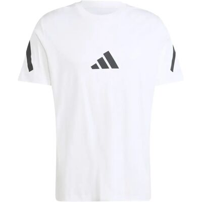 T-Shirt blanc Adidas Z.N.E. - Coton sportif, protection UV - Publicité T-Shirt blanc Adidas Z.N.E. - Coton sportif, protection UV - Publicité