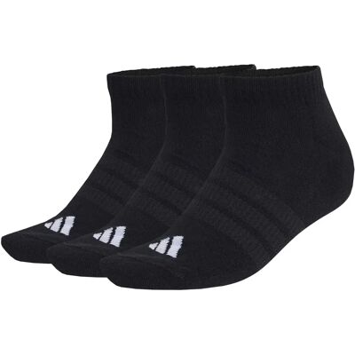 Chaussettes enfant adidas Essentials (x3) Noir 34/36 - Publicité Chaussettes enfant adidas Essentials (x3) Noir 34/36 - Publicité