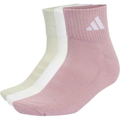 Chaussettes chevilles adidas Cushioned (x3) Violet 49/51 - Publicité Chaussettes chevilles adidas Cushioned (x3) Violet 49/51 - Publicité