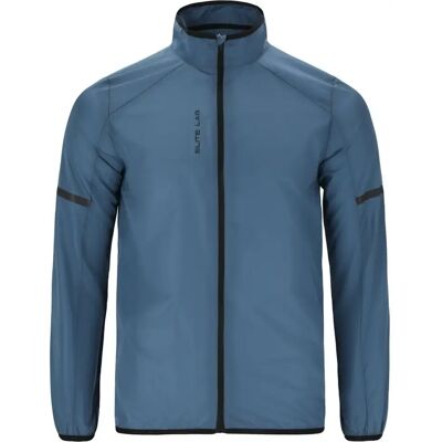Elite Lab - Jago - Bleu-Gris - Coupe-vent - Veste de course - Publicité Elite Lab - Jago - Bleu-Gris - Coupe-vent - Veste de course - Publicité