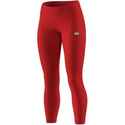 Legging long femme Errea Essential Rouge M - Publicité Legging long femme Errea Essential Rouge M - Publicité