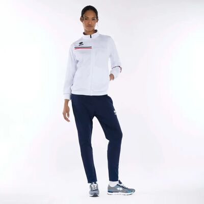 Veste de survêtement femme Errea Estella Blanc XL - Publicité Veste de survêtement femme Errea Estella Blanc XL - Publicité