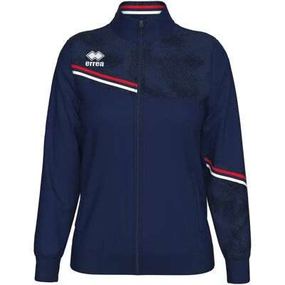 Veste de survêtement femme Errea Estella Bleu 2XL - Publicité Veste de survêtement femme Errea Estella Bleu 2XL - Publicité