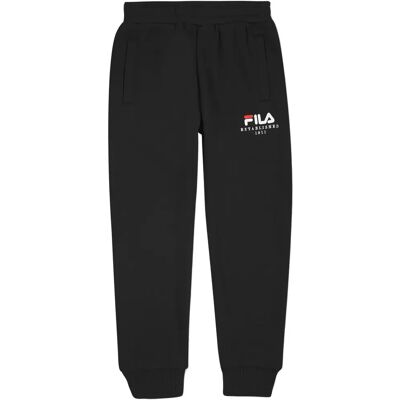 Pantalon de jogging enfant Fila Benna Regular Logo Noir 7/8 ans - Publicité Pantalon de jogging enfant Fila Benna Regular Logo Noir 7/8 ans - Publicité