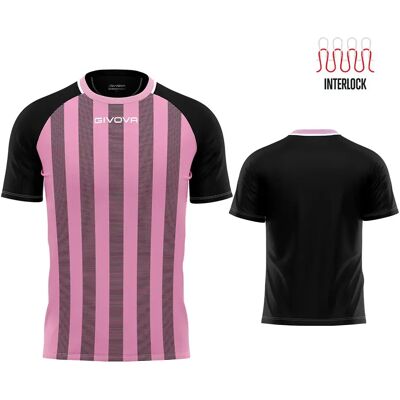 T-shirt de sport unisexe GIVOVA Tratto Rosa - Publicité T-shirt de sport unisexe GIVOVA Tratto Rosa - Publicité