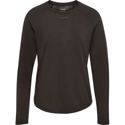 Maillot manches longues femme Hummel MT Vanja Marron L - Publicité Maillot manches longues femme Hummel MT Vanja Marron L - Publicité
