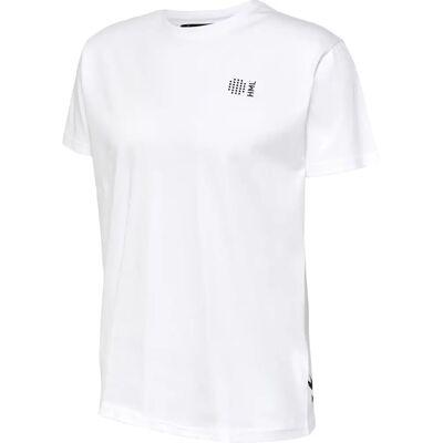 hummel - hmlCOURT COTTON T-SHIRT S/S (XL) - Blanc - T-shirt - Publicité hummel - hmlCOURT COTTON T-SHIRT S/S (XL) - Blanc - T-shirt - Publicité