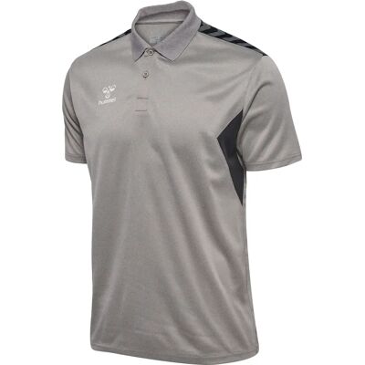 Polo Hummel Authentic Gris 2XL - Publicité Polo Hummel Authentic Gris 2XL - Publicité