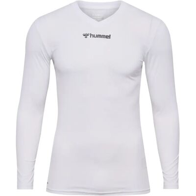 Hummel T-shirt Sportif Unisexe - XS - Blanc - Publicité Hummel T-shirt Sportif Unisexe - XS - Blanc - Publicité