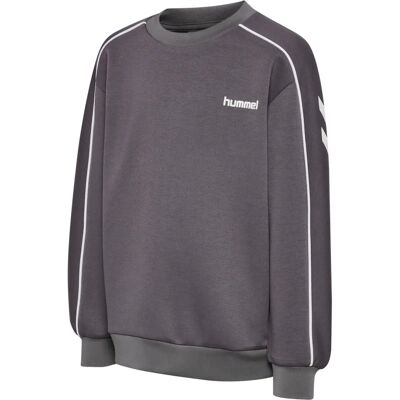 Sweatshirt col rond enfant Hummel Interlock Gris 13/14 ans - Publicité Sweatshirt col rond enfant Hummel Interlock Gris 13/14 ans - Publicité