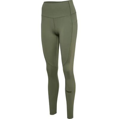 Legging taille haute femme Hummel Hiit Intensity Vert XL - Publicité Legging taille haute femme Hummel Hiit Intensity Vert XL - Publicité