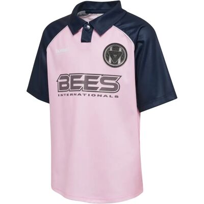 Maillot enfant Hummel Tiger Soccer Rose 13/14 ans - Publicité Maillot enfant Hummel Tiger Soccer Rose 13/14 ans - Publicité