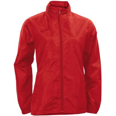 Veste de pluie rouge pour femme JOMA Galia Rain - Veste - Publicité Veste de pluie rouge pour femme JOMA Galia Rain - Veste - Publicité