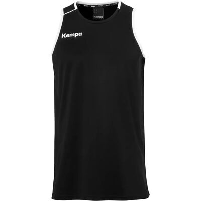 Kempa Maillot Homme PLAYER TANK TOP - M, Noir/Blanc - Maillot - Publicité Kempa Maillot Homme PLAYER TANK TOP - M, Noir/Blanc - Maillot - Publicité
