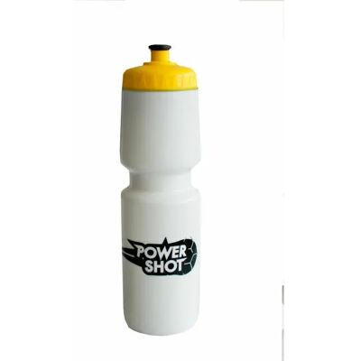 Gourde 750ml Noir avec capuchon PowerShot Blanc TU - Publicité Gourde 750ml Noir avec capuchon PowerShot Blanc TU - Publicité