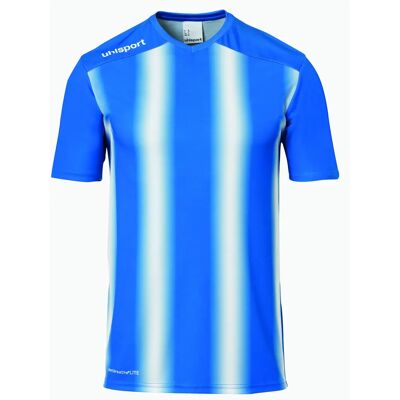 Maillot Vintage enfant Uhlsport Stripe 2.0 Bleu 12 ans - Publicité Maillot Vintage enfant Uhlsport Stripe 2.0 Bleu 12 ans - Publicité