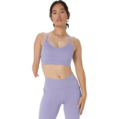 Brassière femme Asics Nagino Flex Strappy Violet XL - Publicité Brassière femme Asics Nagino Flex Strappy Violet XL - Publicité