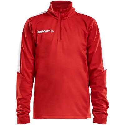 Craft Progress Halfzip LS Tee Jr - T-shirt - Publicité Craft Progress Halfzip LS Tee Jr - T-shirt - Publicité