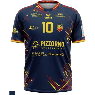 erima Maillot Domicile enfant SRVHB 2025/26 Bleu 12 ans - Publicité erima Maillot Domicile enfant SRVHB 2025/26 Bleu 12 ans - Publicité