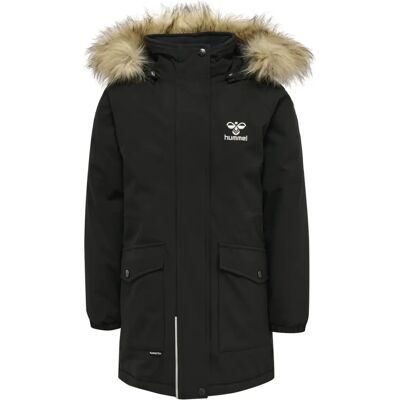 Veste imperméable à capuche fille Hummel Root Tex Noir 4 ans - Publicité Veste imperméable à capuche fille Hummel Root Tex Noir 4 ans - Publicité