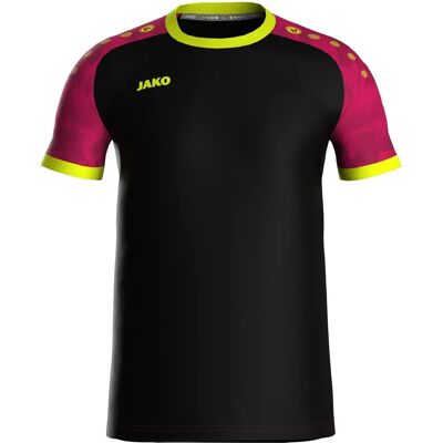 JAKO Maillot unisexe Iconic KA - noir/rose/jaune fluo - Publicité JAKO Maillot unisexe Iconic KA - noir/rose/jaune fluo - Publicité