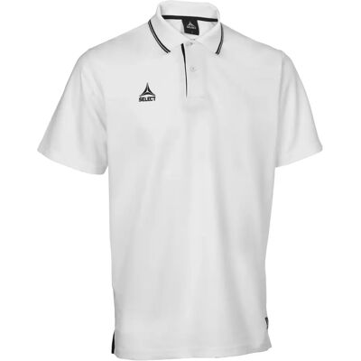 Polo Oxford Blanc Select pour Hommes - Publicité Polo Oxford Blanc Select pour Hommes - Publicité