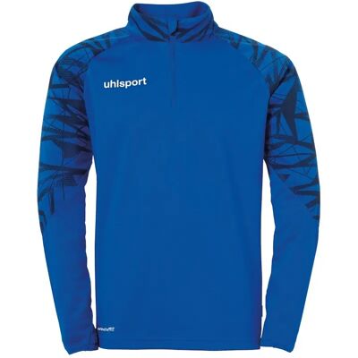 Maillot manches longues à 1/4 zip enfant Uhlsport Goal 25 Bleu 10/12 ans - Publicité Maillot manches longues à 1/4 zip enfant Uhlsport Goal 25 Bleu 10/12 ans - Publicité