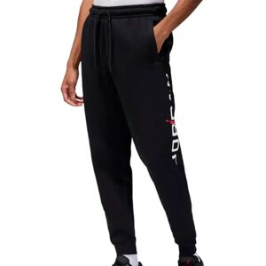 Pantalon de jogging enfant Jordan MJ Baseline FLC Noir 10/12 ans
