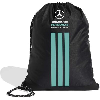 Adidas Sac à ficelles Mercedes AMG Petronas Formula One Team DNA Noir TU - Publicité Adidas Sac à ficelles Mercedes AMG Petronas Formula One Team DNA Noir TU - Publicité