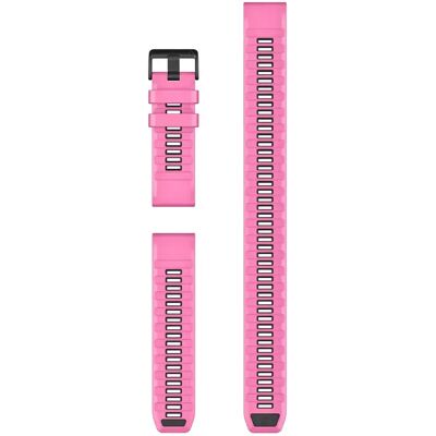 Bracelet de montre en silicone Garmin QuickFit® 26 mm Rose 26 mm - Publicité Bracelet de montre en silicone Garmin QuickFit® 26 mm Rose 26 mm - Publicité