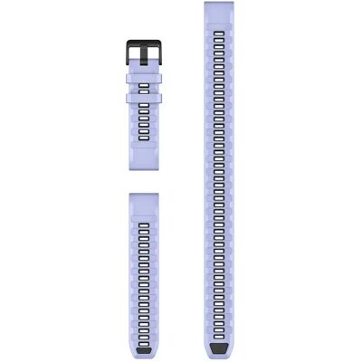 Bracelet de montre en silicone Garmin QuickFit® 22 mm Bleu 22 mm - Publicité Bracelet de montre en silicone Garmin QuickFit® 22 mm Bleu 22 mm - Publicité