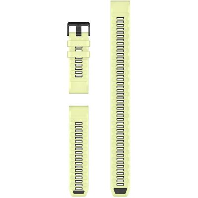 Bracelet de montre en silicone Garmin QuickFit® 26 mm Jaune 26 mm - Publicité Bracelet de montre en silicone Garmin QuickFit® 26 mm Jaune 26 mm - Publicité