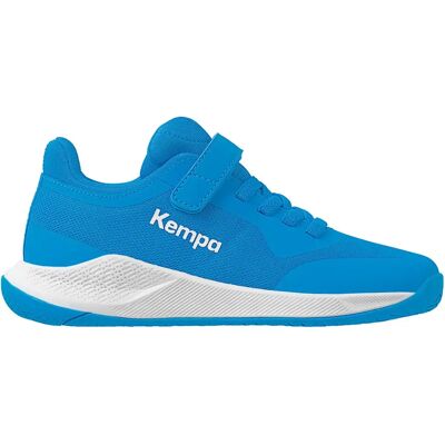Chaussures indoor enfant Kempa Kourtfly Glory Bleu 30 - Publicité Chaussures indoor enfant Kempa Kourtfly Glory Bleu 30 - Publicité
