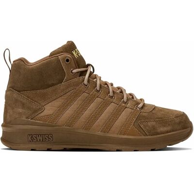 Baskets K-Swiss Vista Trainer Mid Wnt Marron 46 - Publicité Baskets K-Swiss Vista Trainer Mid Wnt Marron 46 - Publicité