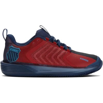 Chaussures de tennis K-Swiss Ultrashot 3 Hb Rouge 41,5 - Publicité Chaussures de tennis K-Swiss Ultrashot 3 Hb Rouge 41,5 - Publicité