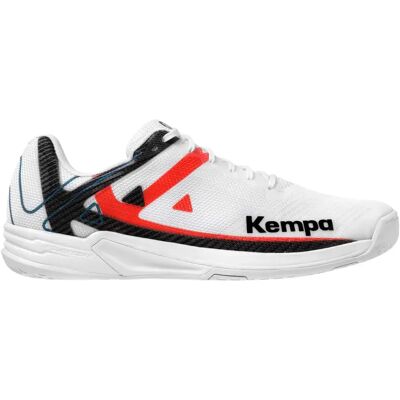 Chaussures indoor Kempa Wing 2.0 Blanc 45 - Publicité Chaussures indoor Kempa Wing 2.0 Blanc 45 - Publicité