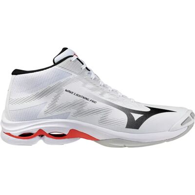 Chaussures indoor Mizuno Wave Lightning Pro Mid Blanc 47 - Publicité Chaussures indoor Mizuno Wave Lightning Pro Mid Blanc 47 - Publicité