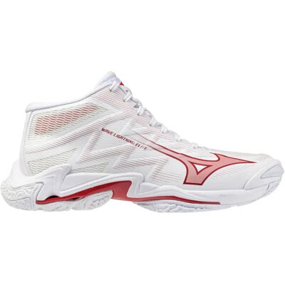 Chaussures indoor femme Mizuno Wave Lightning Elite Blanc 36 - Publicité Chaussures indoor femme Mizuno Wave Lightning Elite Blanc 36 - Publicité